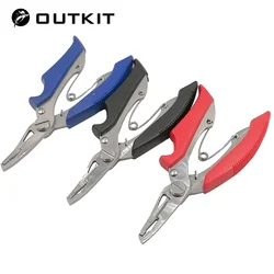 OUTKIT Conveniente Forbici da Pesca in Acciaio Inossidabile Pinze Linea Taglierina Richiamo Esca Nuovo Rimuovere Gancio Affrontare Kit di Strumenti Accessori