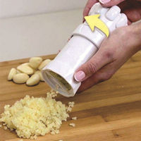 Mini Multifunctional Garlic Cutter,Kitchen Portable Gadgets,Garlic Press & Masher,Home Garlic Crusher