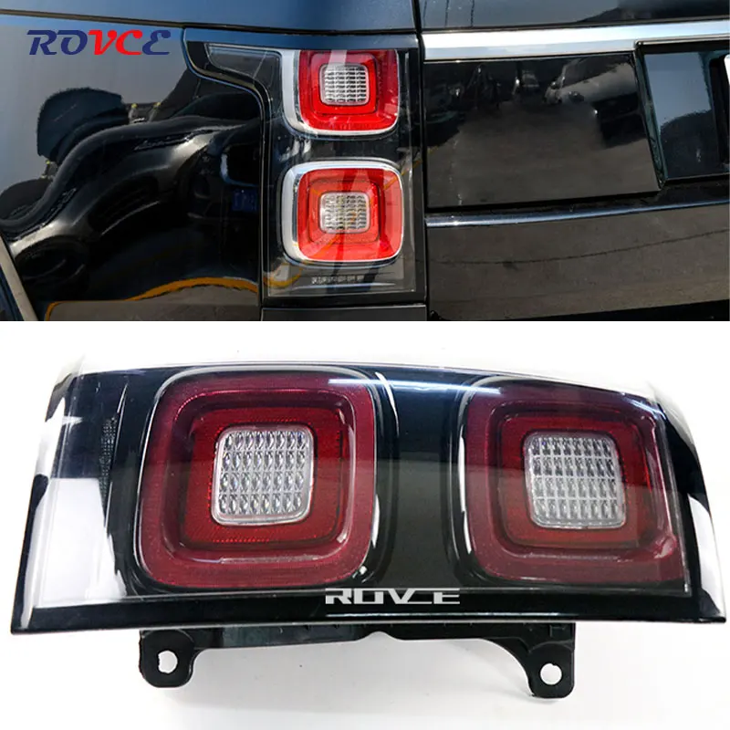 Taillights Rear Brake Light For Range Rover Vogue 2013-2022 L405 LED Tail Lamp EU/US/SVA/Black Version  Signal Warning Lamp