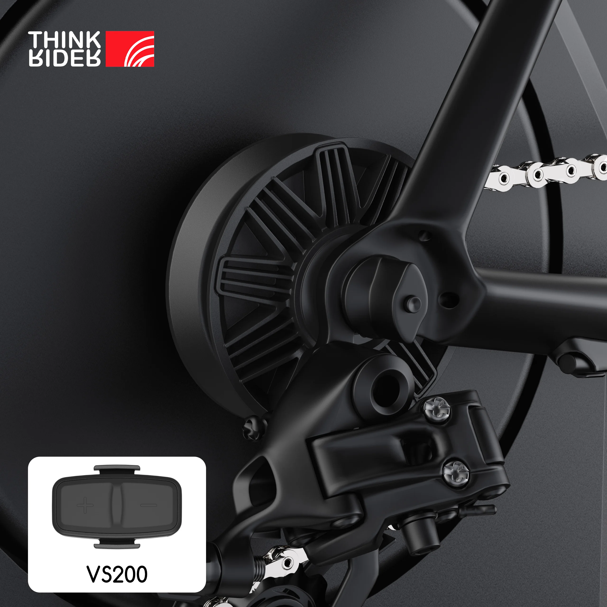 ThinkRider VS200 Kontroler Bluetooth do rowerów, Wirtualna Przesyłka, Wirtualna Kaseta do Trenera Rowerowego X2Max XXPRO