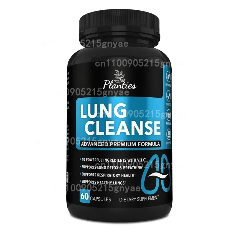 

Lung Detox & Cleanse – Respiratory Health Capsules, Supports Cleansing, Detox & Immunity 60 Capsules
