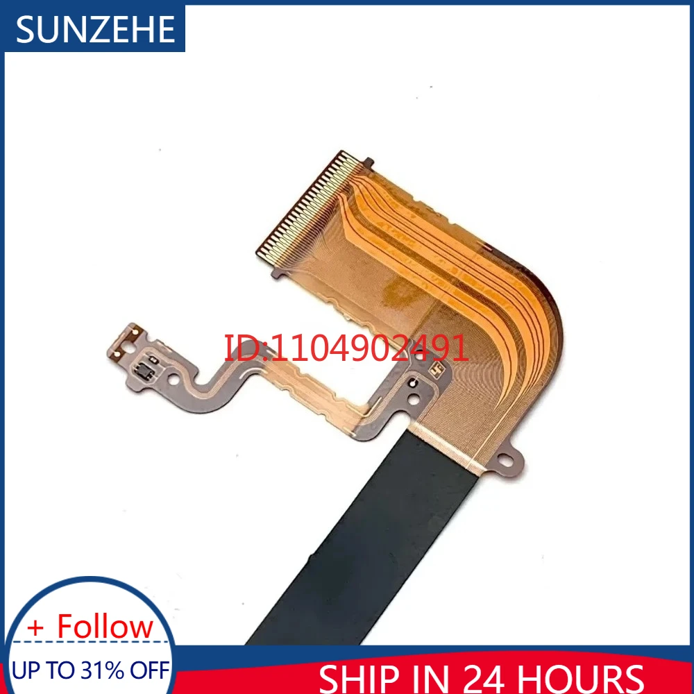 1pcs New for Sony A6400 A6100 ILCE-6400 ILCE6100 ILCE6400 6400 6100 LCD Flex Display Flexible Screen Hinge Cable FPC Part