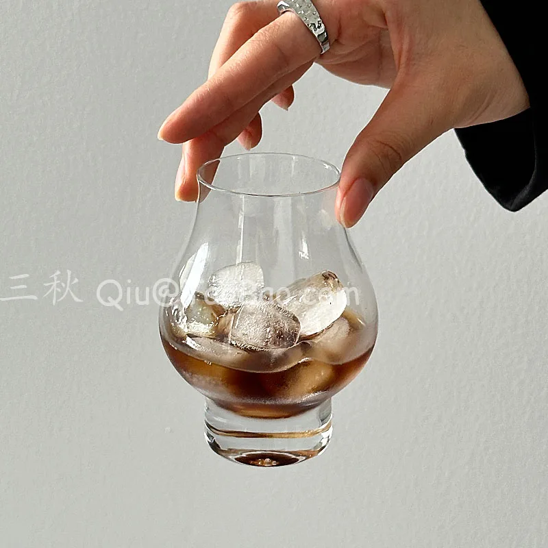 Vintage Fragrance Cup Premium Whiskey Ocean Cup Glass Water Cup Cold Brewed Coffee Cup Beverage Cup