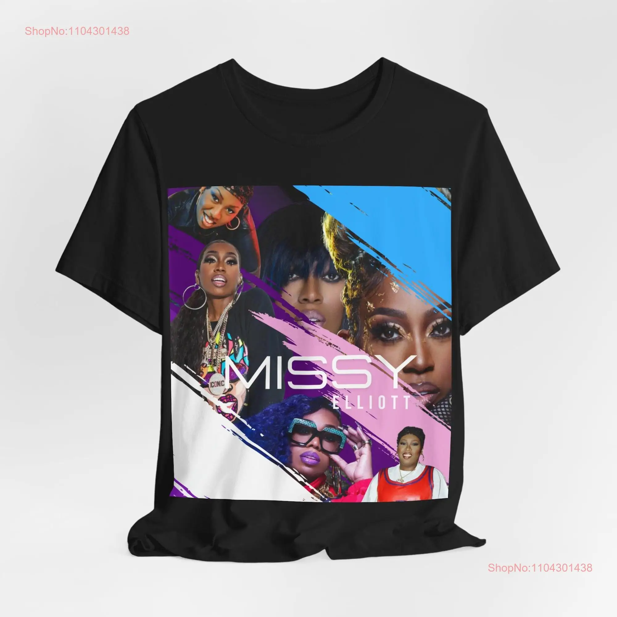 The Missy Elliot Jersey  T Shirt long or short sleeves