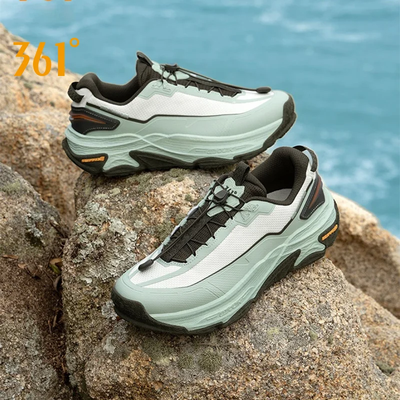 361 Degrees Wuyin Running Shoes Cushioning All-Weather Trekking Commuter Cushioning Warm Durable Casual Sneakers Male 672616763