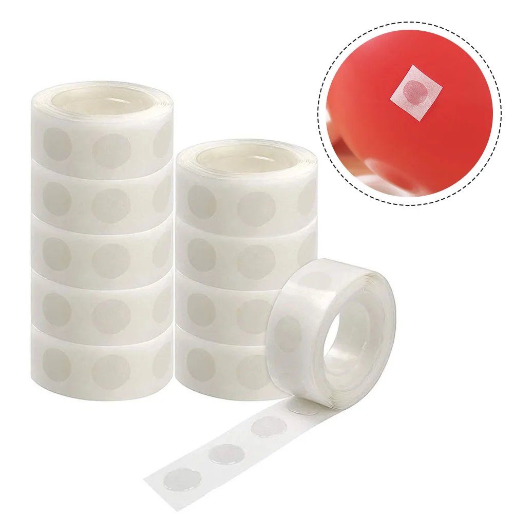 Accessories Adhesive Tape Home Envelope 100 Tablets Per Roll Dots Diameter 12MM Transparent Practical Replaceable