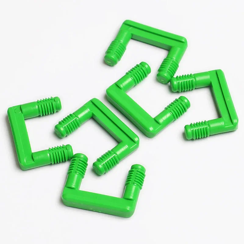 400Pcs Invisible Plastic U Shaped Cabinet Sliding Connecting Clip Joiner