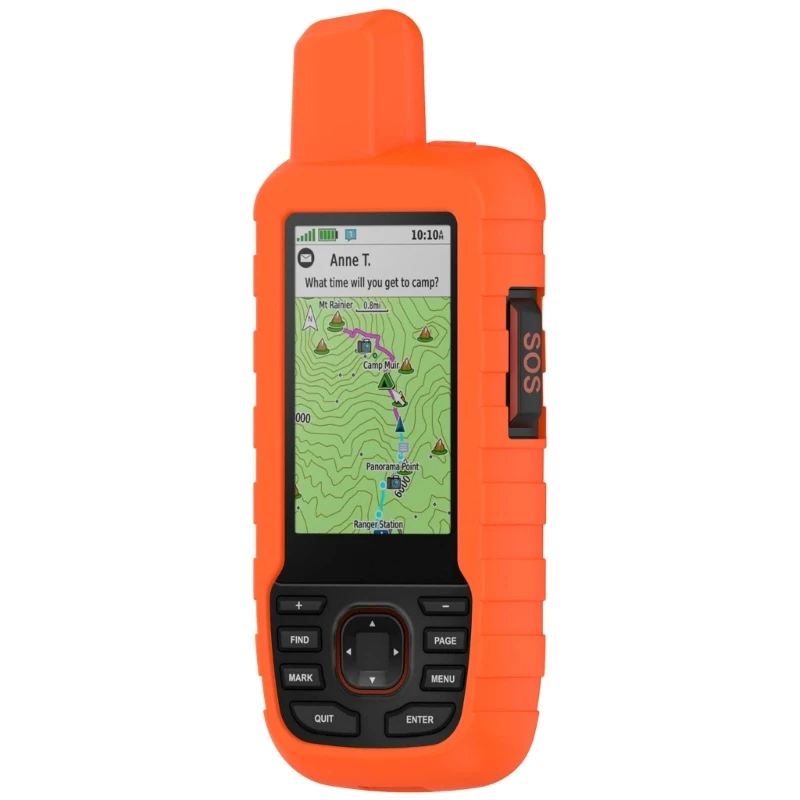 Screen Protector Silicone Case Cover For Garmin GPSMAP 66i 67i Handheld GPS protective case accessories