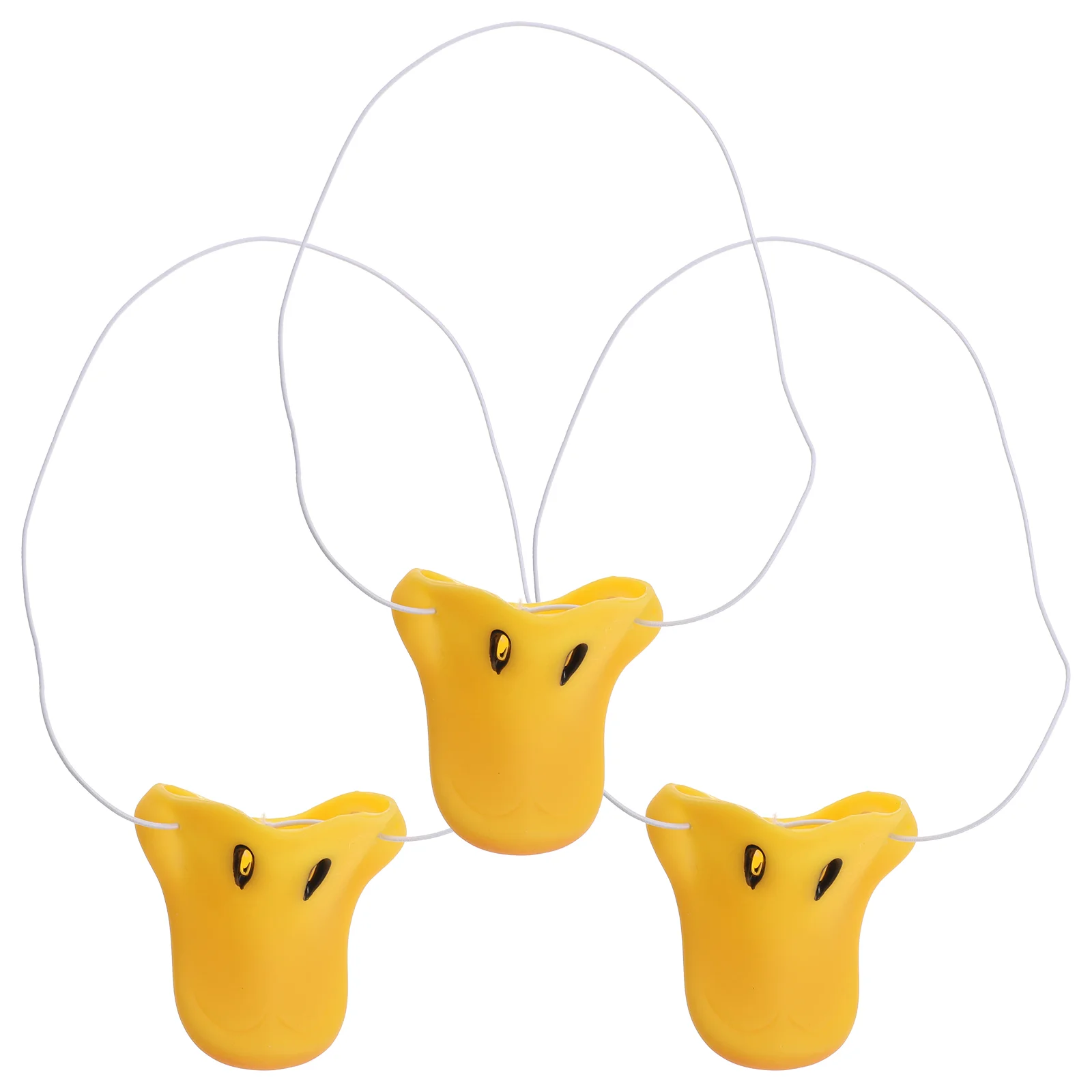 3 Pcs Duck Nose Circus Party Cosplay Animal Ducks Portable Replaceable Prop Accessories Simulation Carnival Props