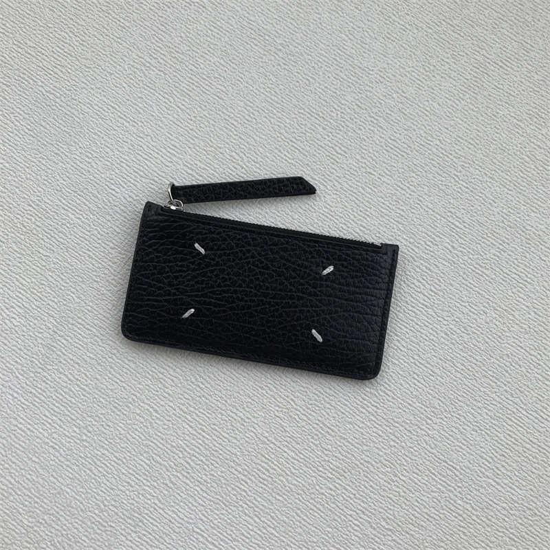 M Unisex Four-corner stitching simple commuter coin purse card holder