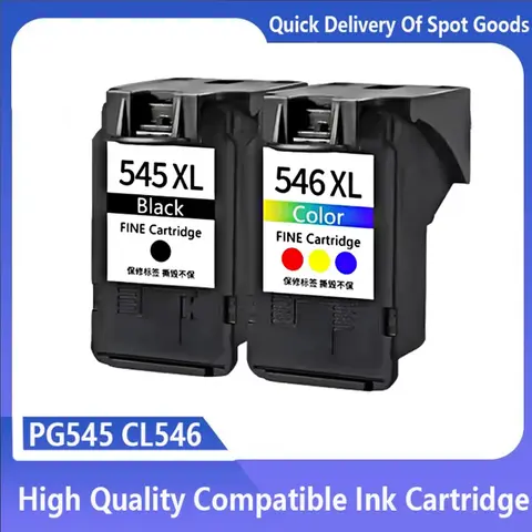 Cartuccia d'inchiostro compatibile PG545 CL546 545XL 546XL 545 XL 546 XL per stampante Canon PG545 CL546 Pixma IP2800 MG2550 MG3050 MX495