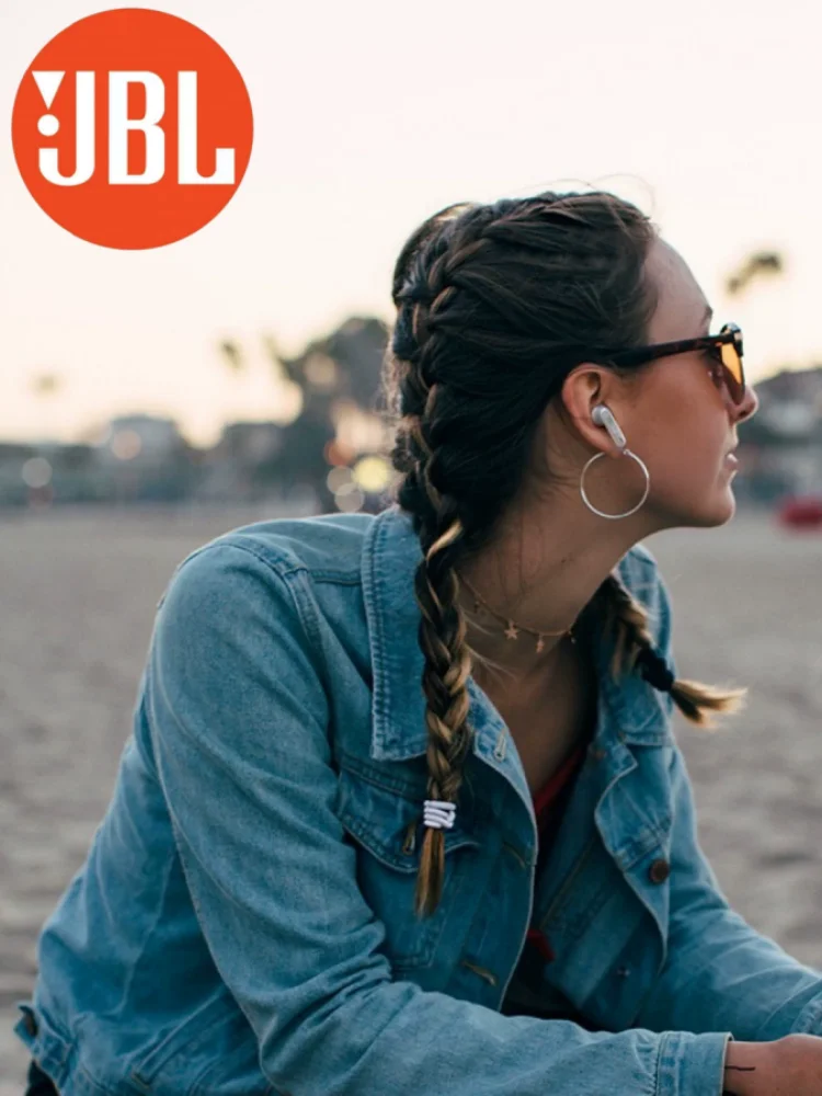 JBL Wave300 TWS True Беспроводные наушники Bluetooth 52, глубокие басы, 26 часов, аккумулятор, IPX2, водонепроницаемые, с сенсорным управлением, для спорта, путешествий, на каждый день