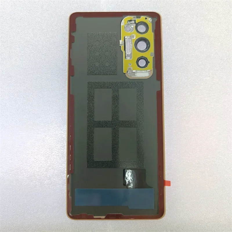 For Oppo Reno 5 Pro Plus 5G Battery Cover Back Glass Panel Rear Housing Door Case With Camera Frame Lens Repair Parts