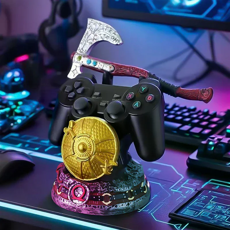 Decoration New God Of War Game for Ps5/xbox/ps4 Controller Stand Unique Gamepad Desktop Accessory Creative view 4