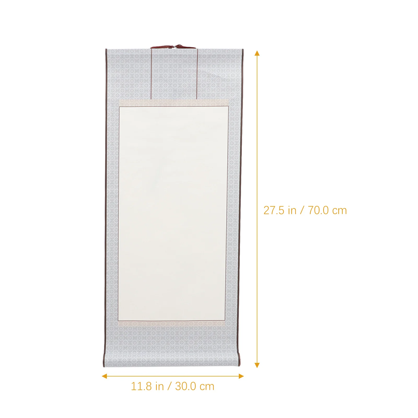 

2pcs Blank Hanging Scroll Paper For Chinese Calligraphy Painting Drawing Rice Art Wall Decor Multi-Function Scroll Home Supply