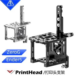 Soporte de cabezal de impresión Mellow Alll Metal CNC ZeroG para Goliath Crazy Dragon Hotend Sherpa extrusora Mini Mercury Ender 5 S1 impresora 3D