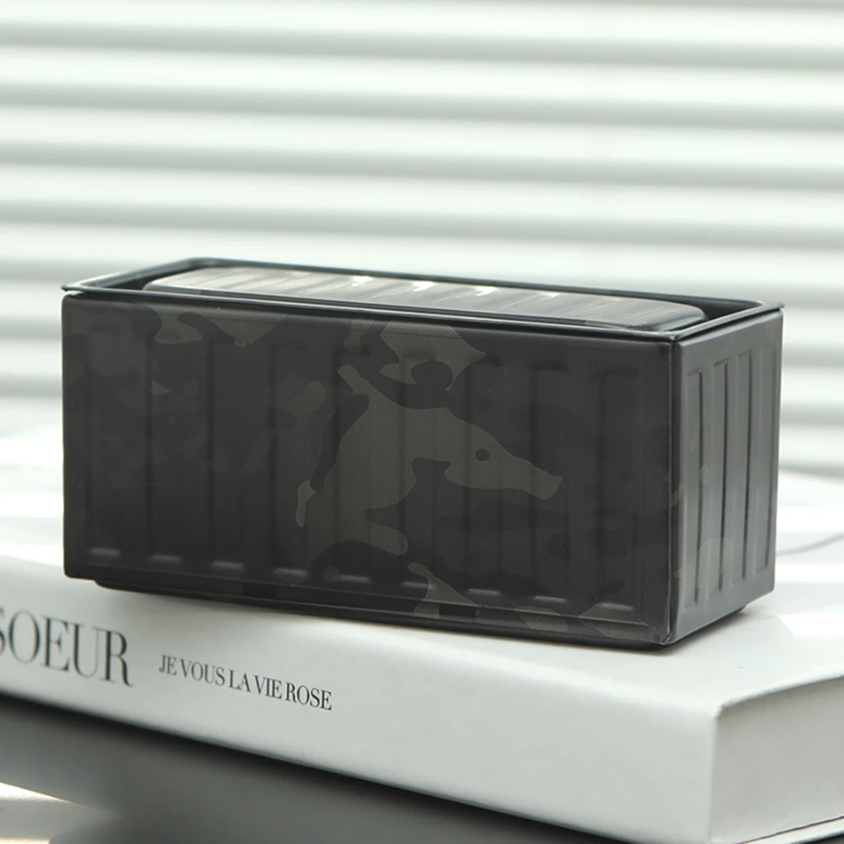 Miniatuur opslag display box desktop mini container model mini ijzeren opbergdoos creatieve decoratie verzamel kleine voorwerpen geschenken