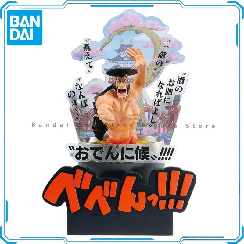 Bandai-Figuras de Ação Originais One Piece, Colecionador de Anime, Wano Country, Brinquedo de Animação, Modelo Presente, Prêmio, Ichiban, Act3, Em Stock