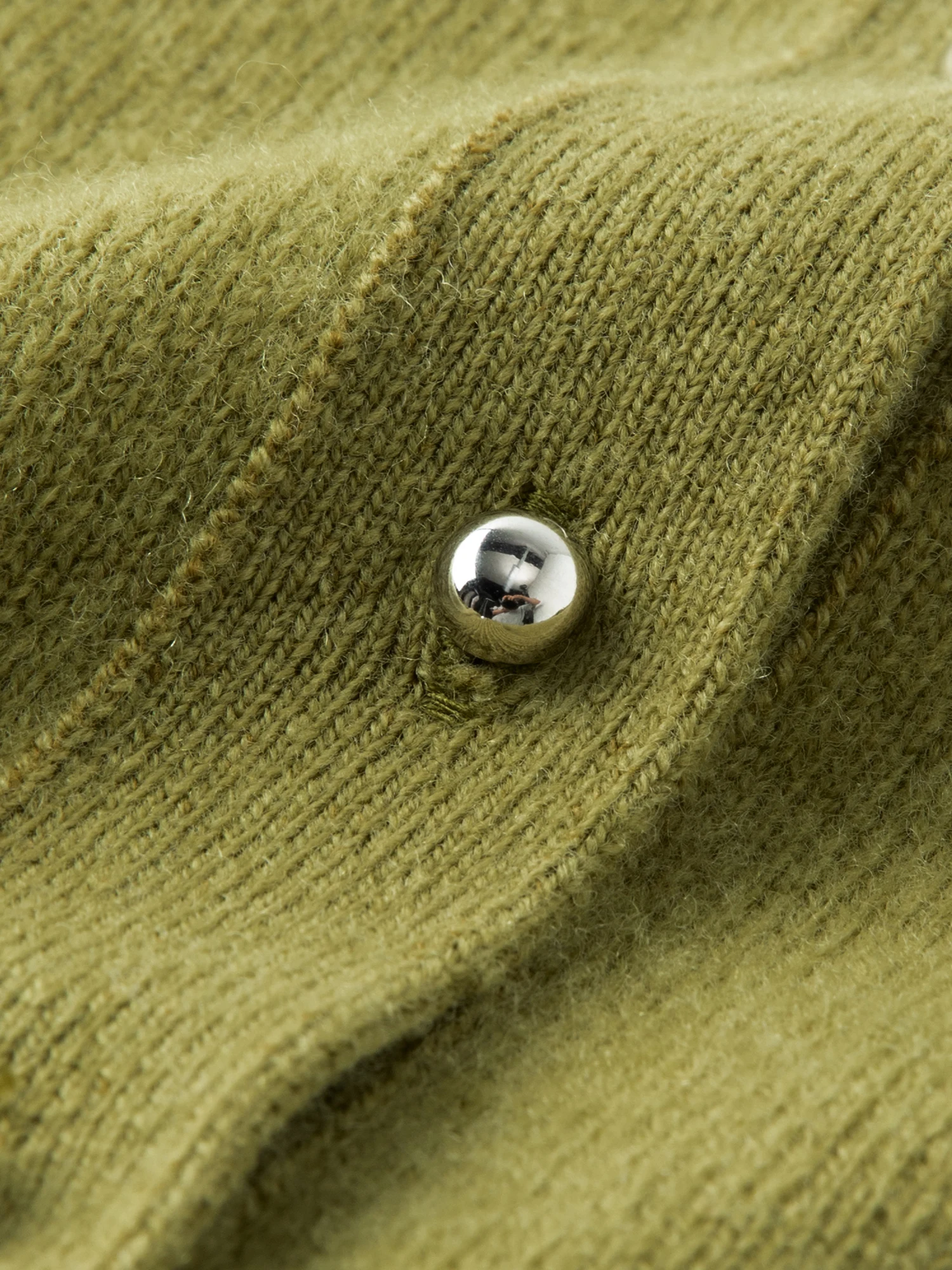 DUSHU Damen Strick-Cardigan aus Wollmischung in Unifarben, 5 Farben, Rundhalsausschnitt, Winter 2026 Neuerscheinung, Vielseitiges Lässiges Strick-Oberteil Pullover – Detail 15
