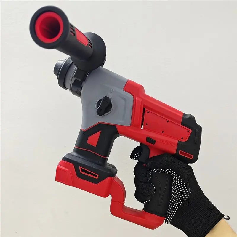 YWDZ-مثقاب مطرقة دوار لاسلكي دوار 5/8 بوصة SDS بدون فرش لبطارية 18 فولت #5