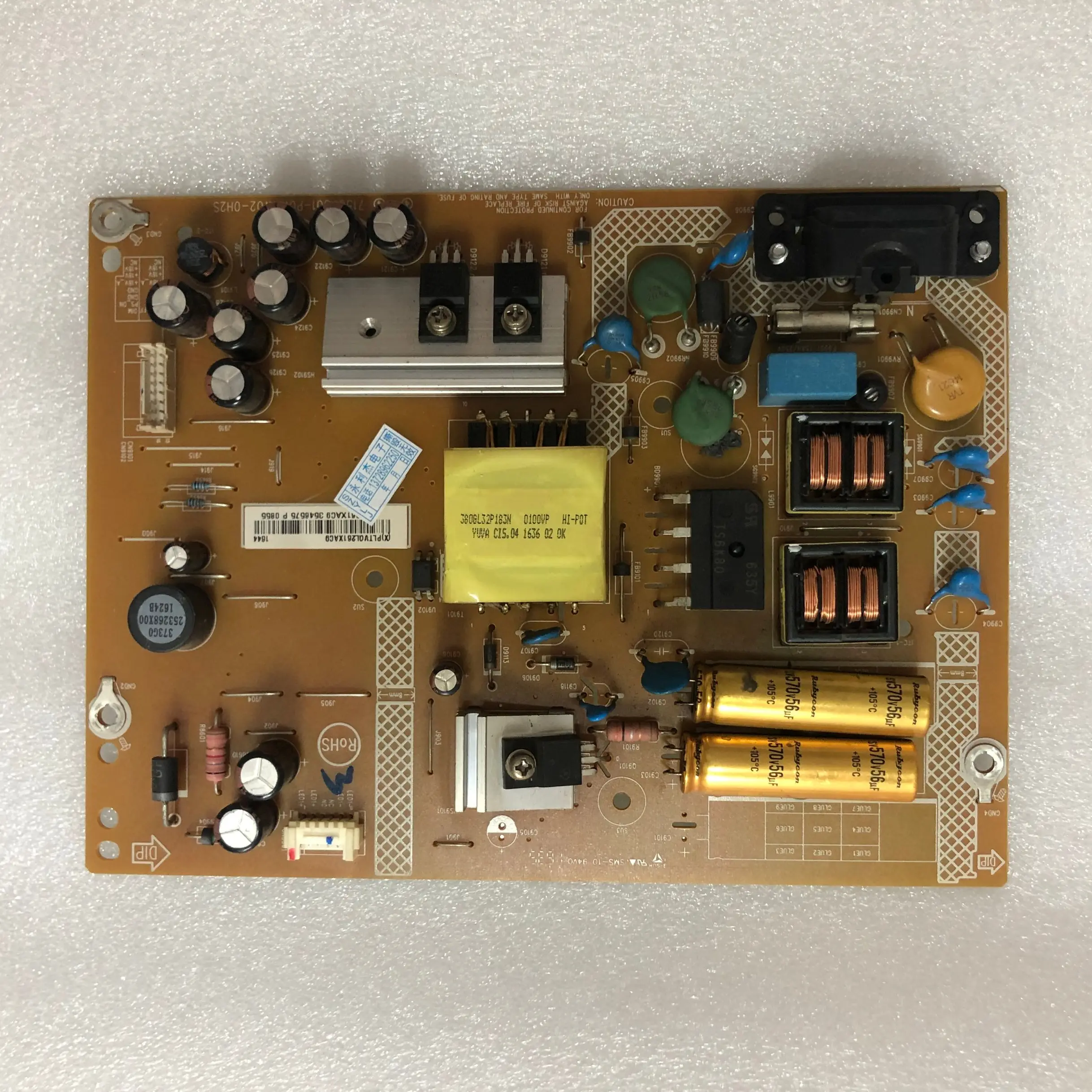 Original  for KDL-32R330D power supply  board 715G7801-P01-W02-0H2S