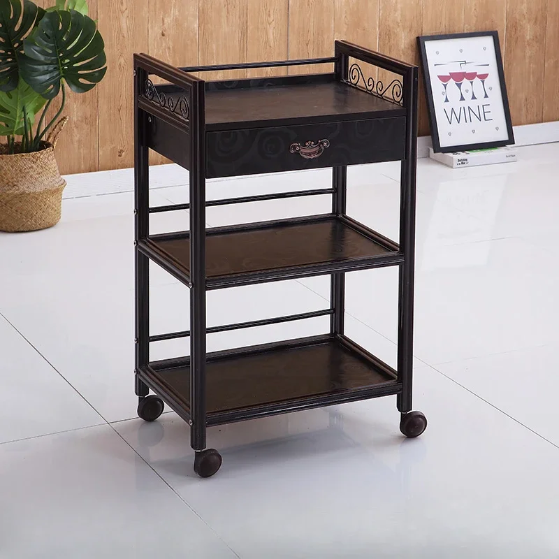 Cosmetic Tool Salon Trolley Utility Drawers Medical Rolling Salon Trolley Manicure Carrito Auxiliar Salon Furniture BL50ST