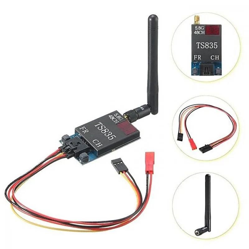 TS-835 ts835 48ch 5,8g 600mw 5km drahtloser Audio/Video-Sender vtx für jedes RC-Drohnen-Multicopter-Kamerasystem