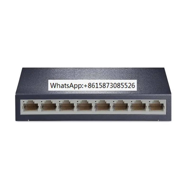 TL-SF1008D 100M 8-port switch steel shell anti-interference Ethernet switch configuration free weak current box branching