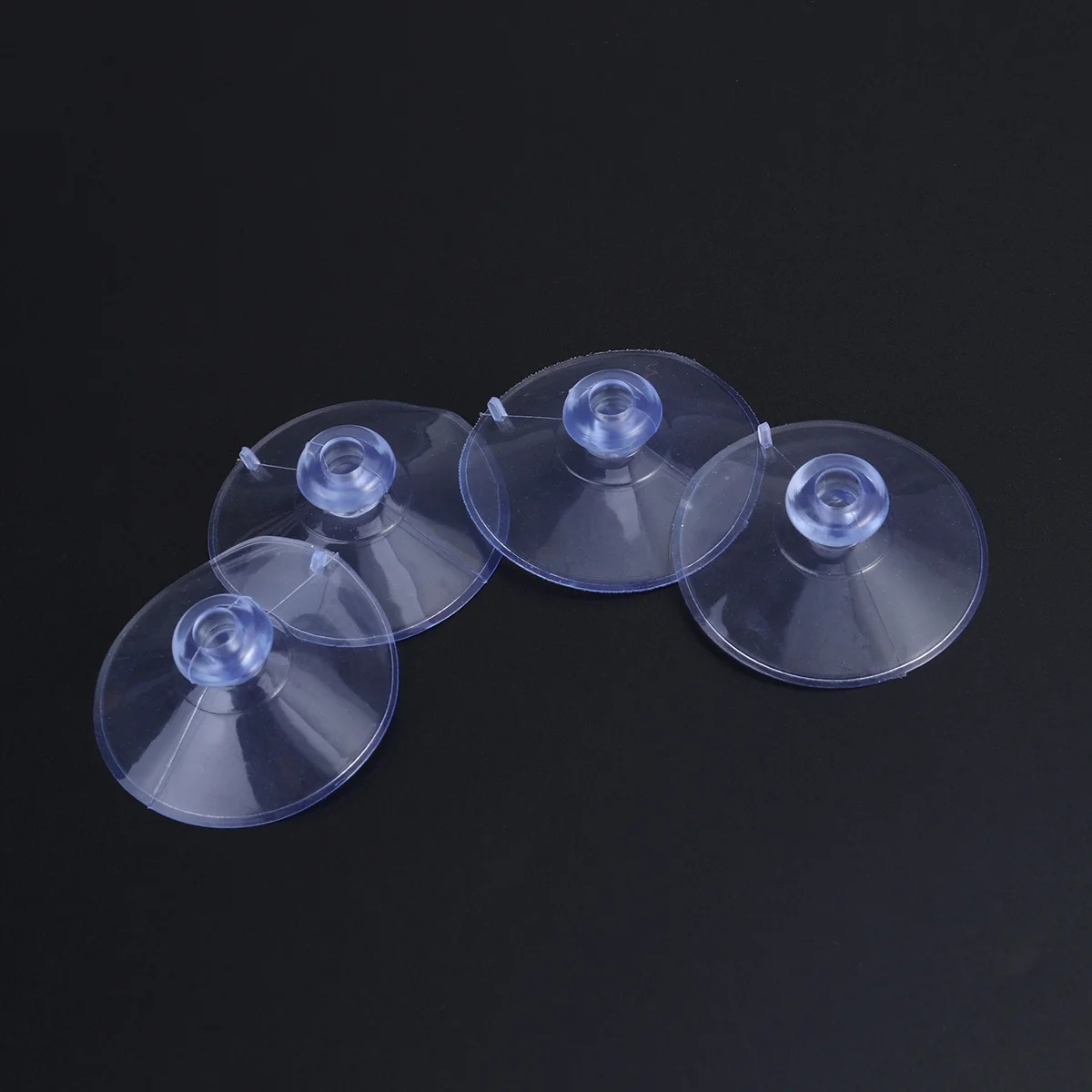 

100pcs Suction Cups Hanger Clear Mushroom Vacuum Sucker For Window Glass Decoration Pvc Holder No Drill Needed Fairy Lights