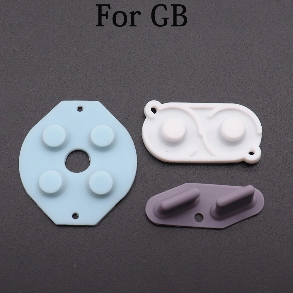 1Set Conductive Rubber Pad for GBA GBC GBP AB D-pad Button Pad For SFC NDSI NGC NDSL N64 3DS Wii SAGE Controller Parts