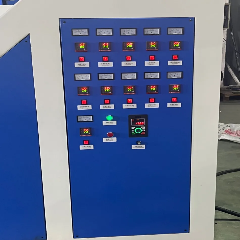 2025 alta qualidade pe 1200mm filme bolha de 2 camadas que faz a máquina reciclável ldpe/dlpe hdpe pe folha extrusora parafuso plc