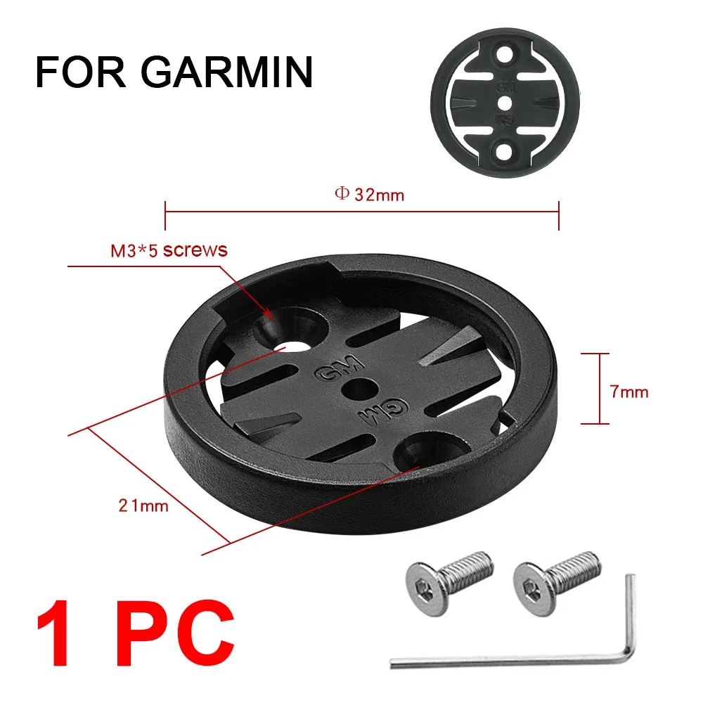1PC Bicycle Computer Bracket Mount Base Adapter For Garmin Bryton Wahoo Bike GPS Speedometer Holder Replacement Accessories