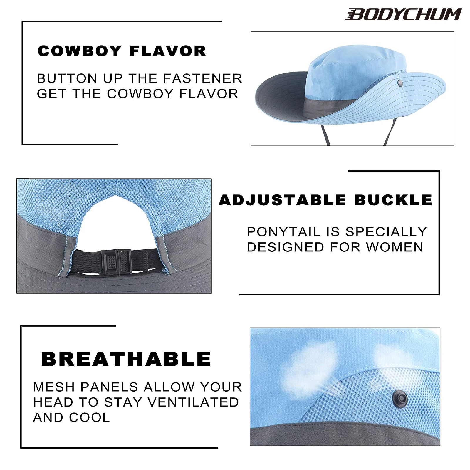 Wide Brim Sun Hat Set for Women, Cool Relief Kit Suitable for Summer Beach Travel and Outdoor Activities