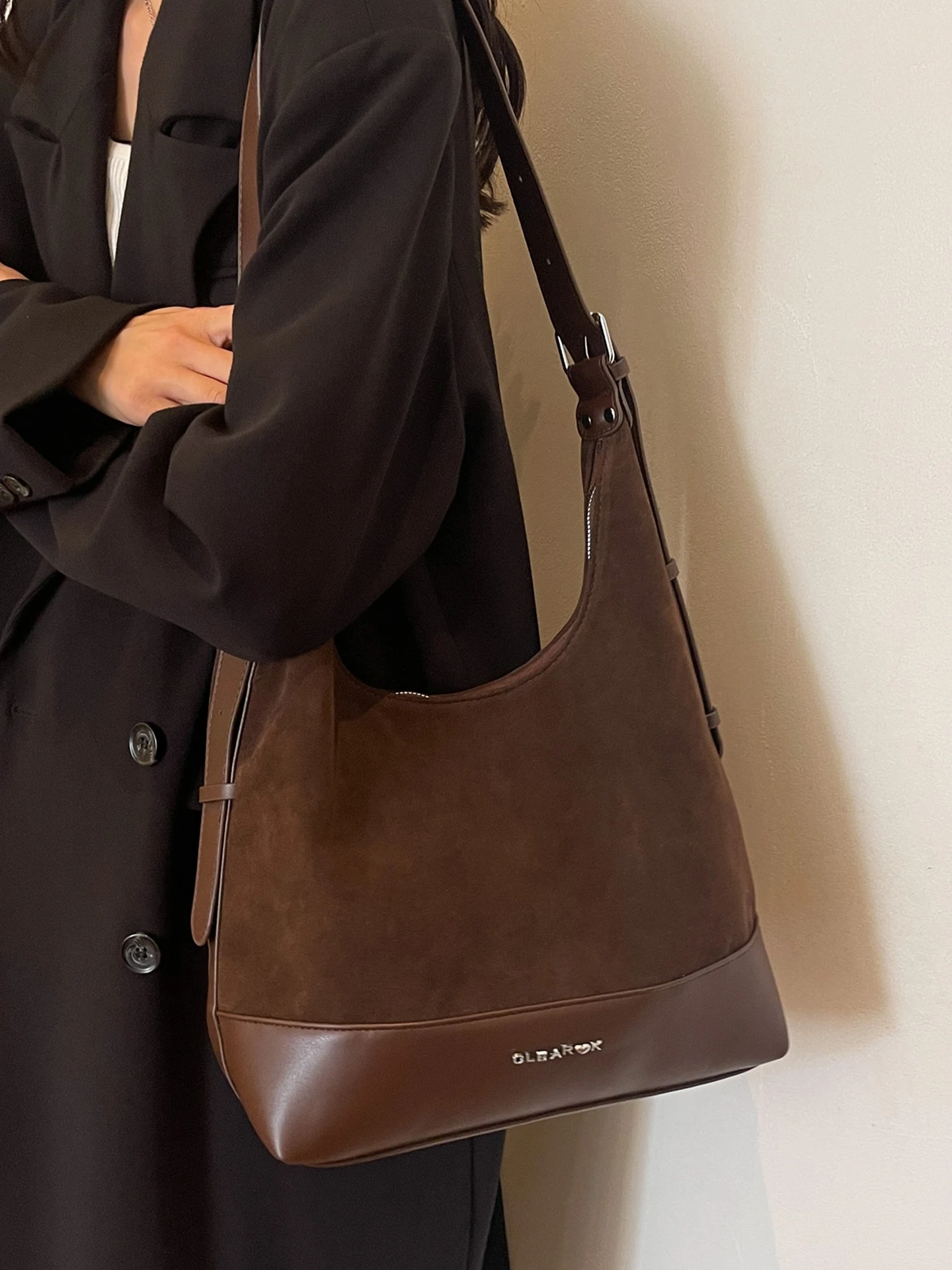 large-capaci-buet-ape-commuter-tote-bag-single-oulder-crossbody-bag-for-work-sli-versatile-2025-new-trend