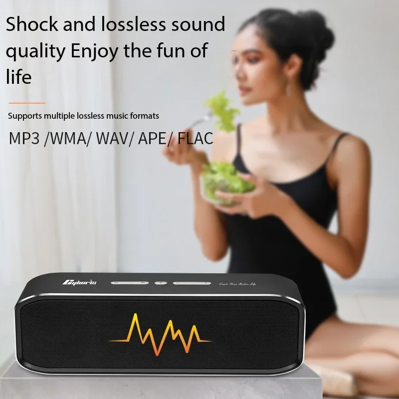 

Cyboris 30 Вт мощный Bluetooth-динамик портативный сабвуфер уличная водонепроницаемая звуковая колонка TWS стерео объемный музыкальный центр