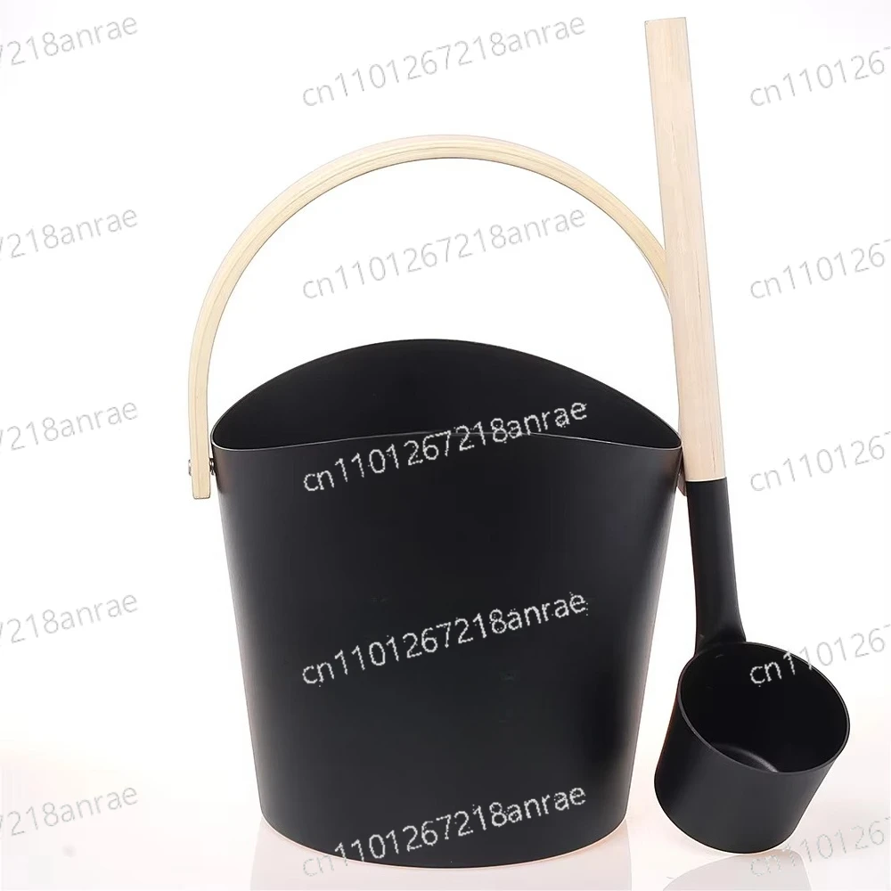 Anodizing  5L  Sauna Bucket and Ladles Sauna Room  High Quality Sauna Accessories