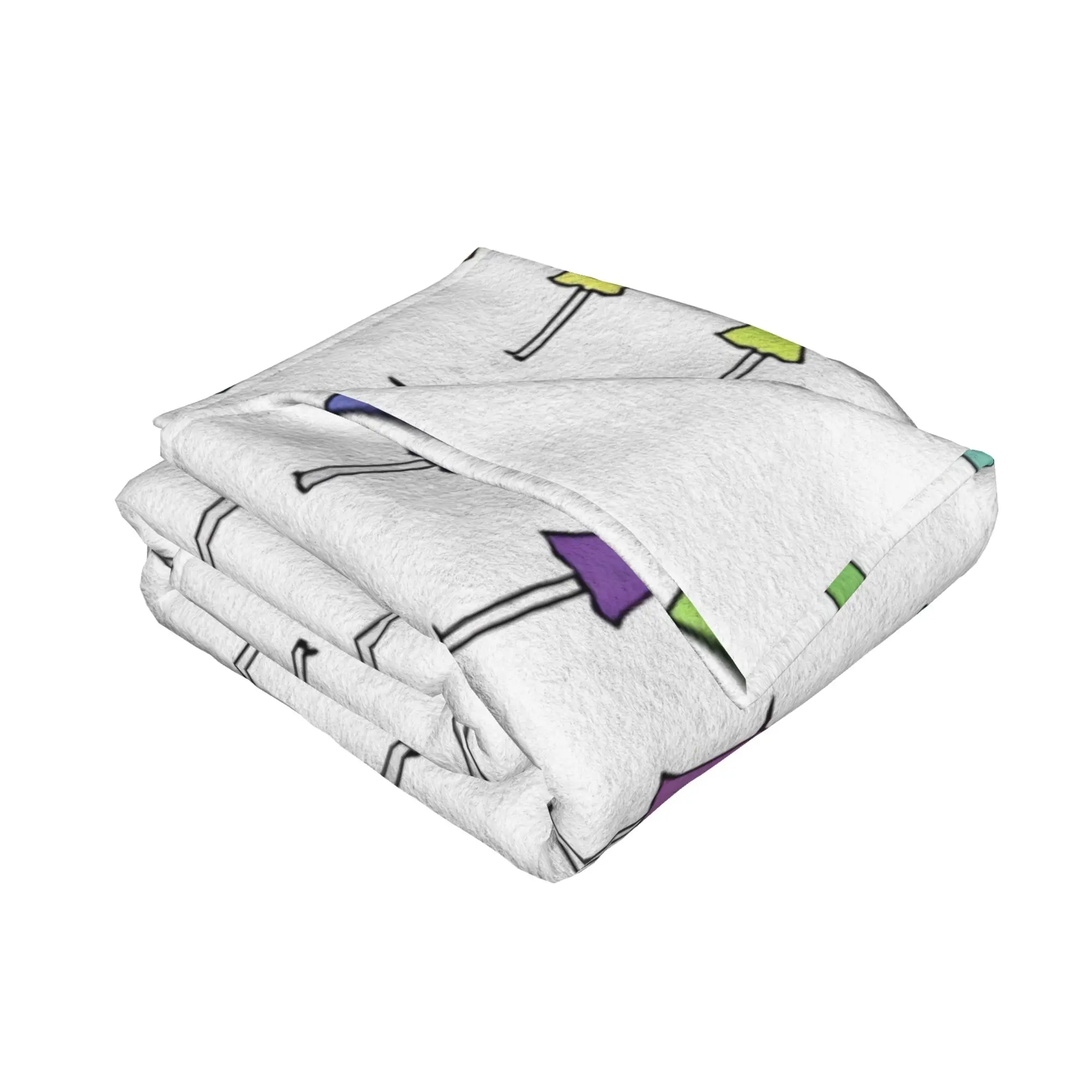 1PC home Cute Room Decor Rainbow Punpun Blanket Throw Blanket Oyasumi Punpun Novelty Warm Blanket All Season