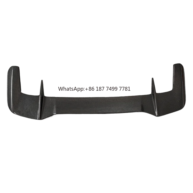

Suitable for . X3M Upgraded Carbon Fiber Rear Spoiler Roof Wing Kit