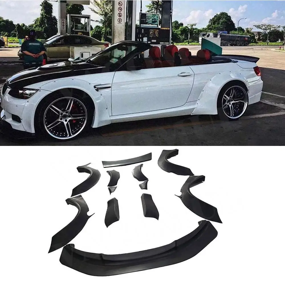 

VACOMUL Car Bodykit For BMW 3 Series E92 M3 2007-2012 Front Lip Side Skirts Rear Spoiler Wing Wheel Eyebrow Splitter Flaps Apron