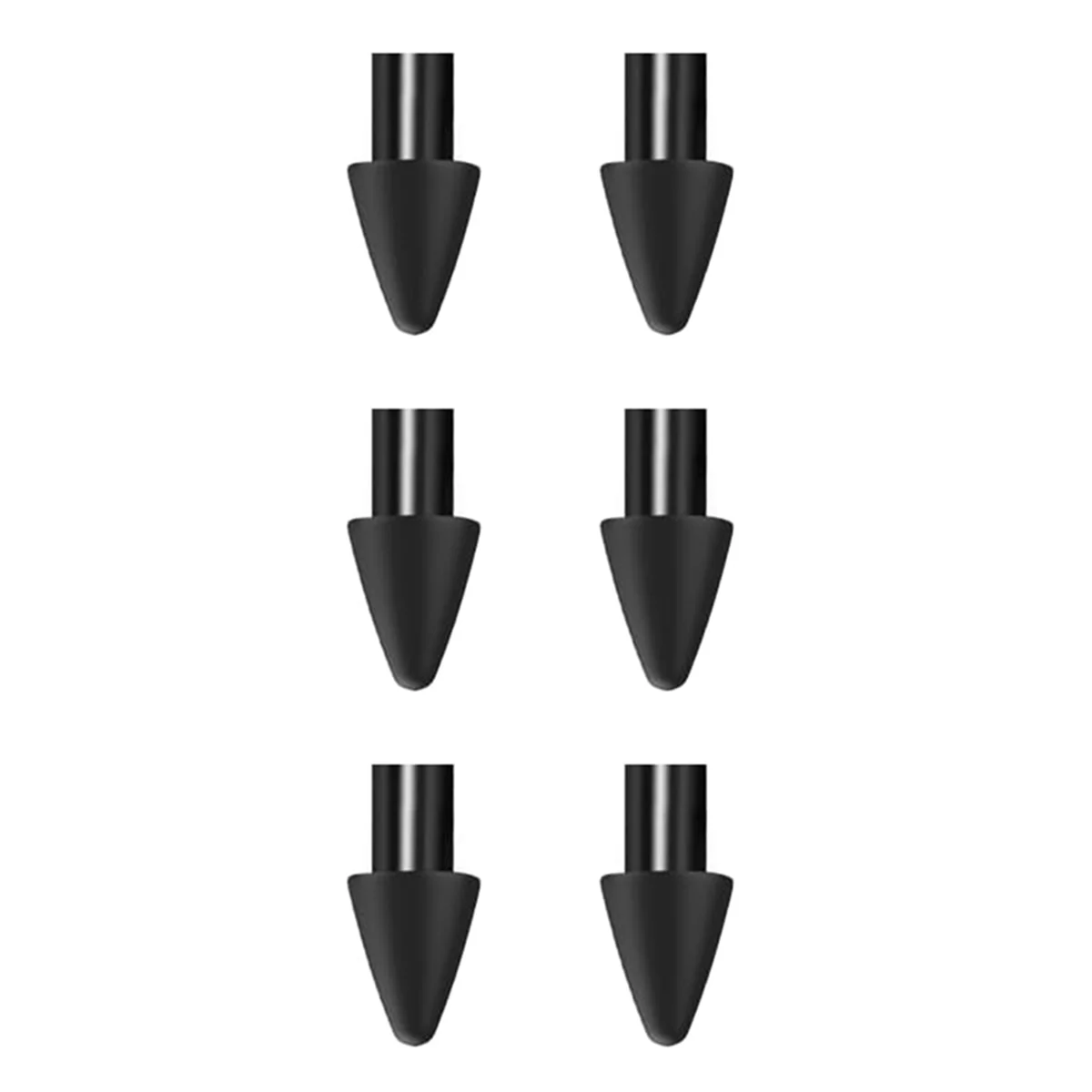 AA98 6 Pcs Replacement Tips Compatible with Paper Pro Pen, Replacement Nibs for Precise Writing with Storage Box