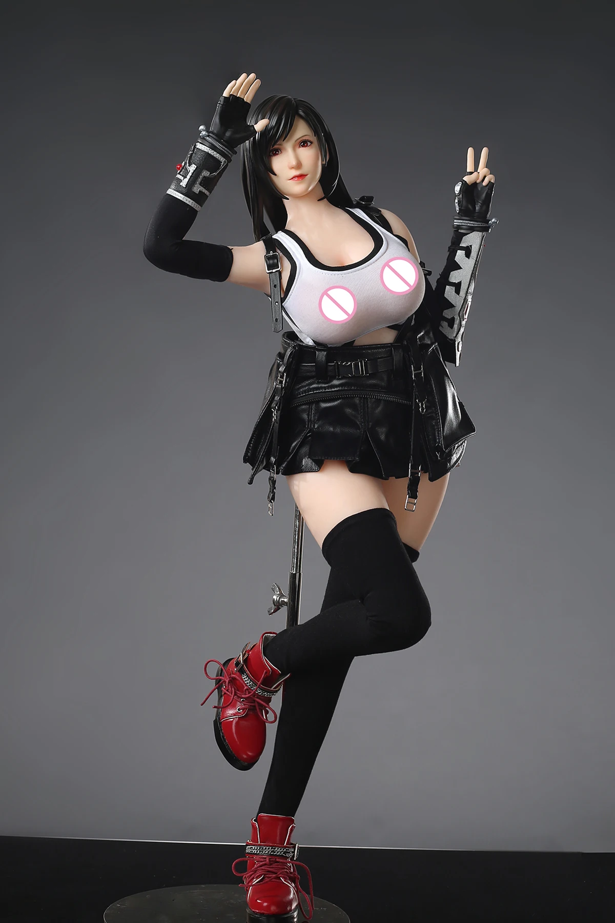 

65cm 1/3 Scale Realistic Full Body Silicone Doll Anime Action Figures with Metal Skeleton Only for Display