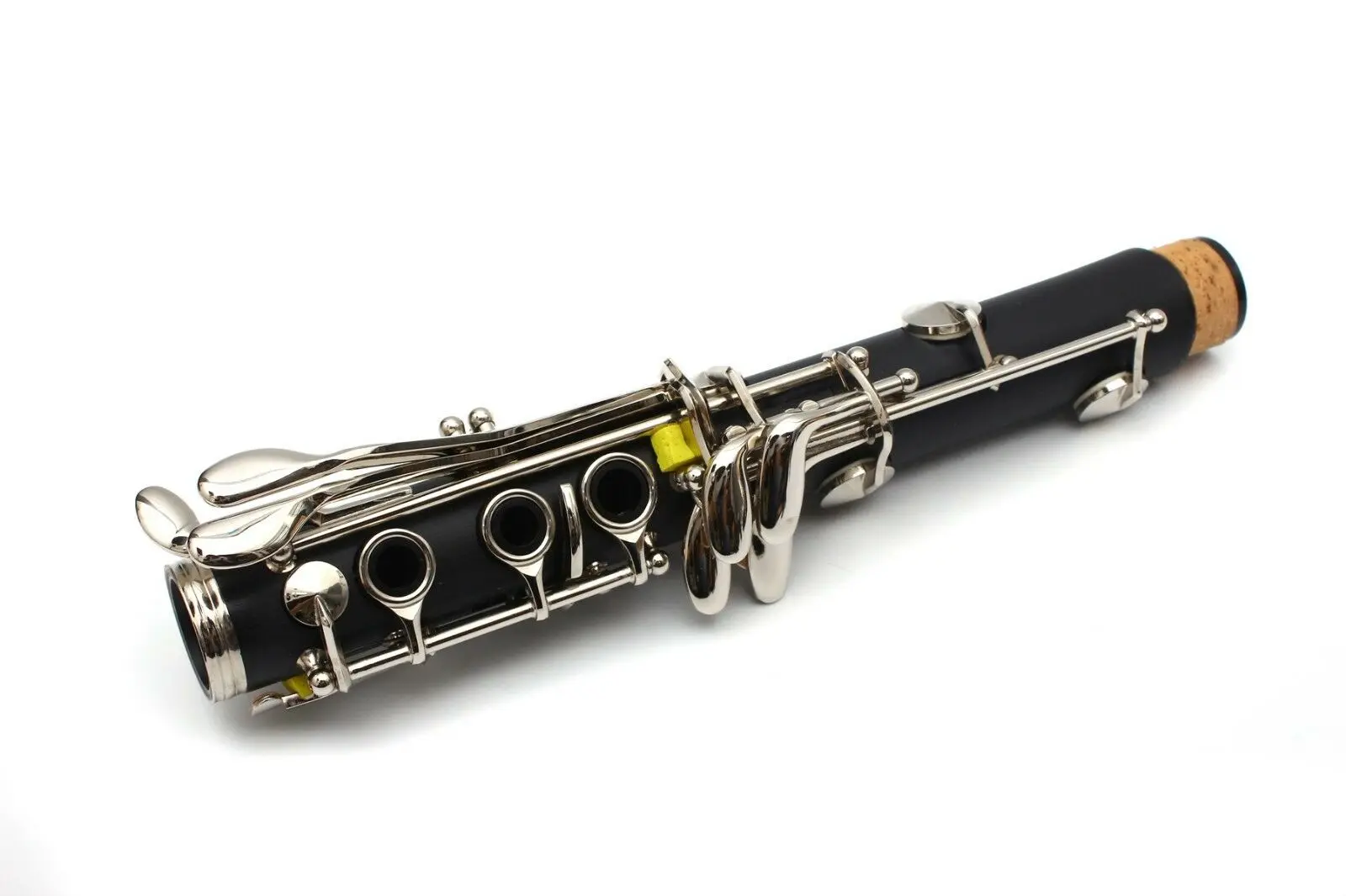 Professional Clarinet Bb key Ebonite Wood Nickel Plated Key Clarinet Case Parts