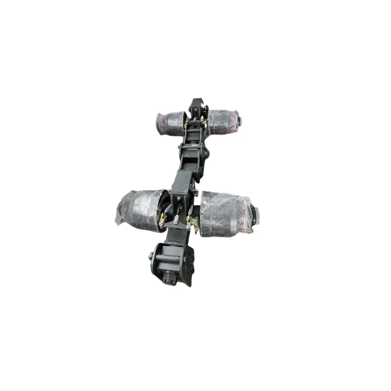 Truck Semi Trailer Spare Parts Germany Type Single Point Bogie Suspension with Axle