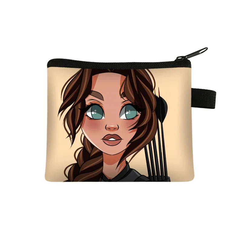 Lindo Mujer Zero Cartera Tarjeta Bolsa Llaveros Portfel Cartera Mujer Monedero Sac Femme Billetera Titular de la tarjeta Billetera Bolsa de dinero