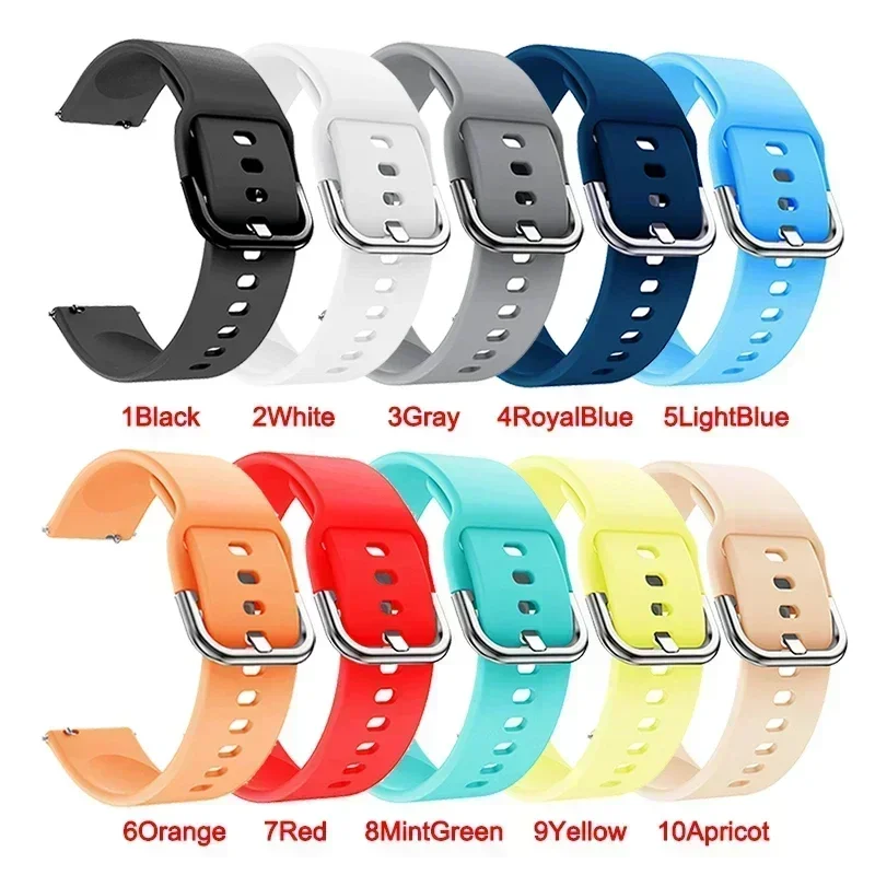 Watch Band For CMF by Nothing Watch Pro Strap Sports Silicone Replacement Wristband Correa For CMF Watch Pro Bracelet Belt 22mm