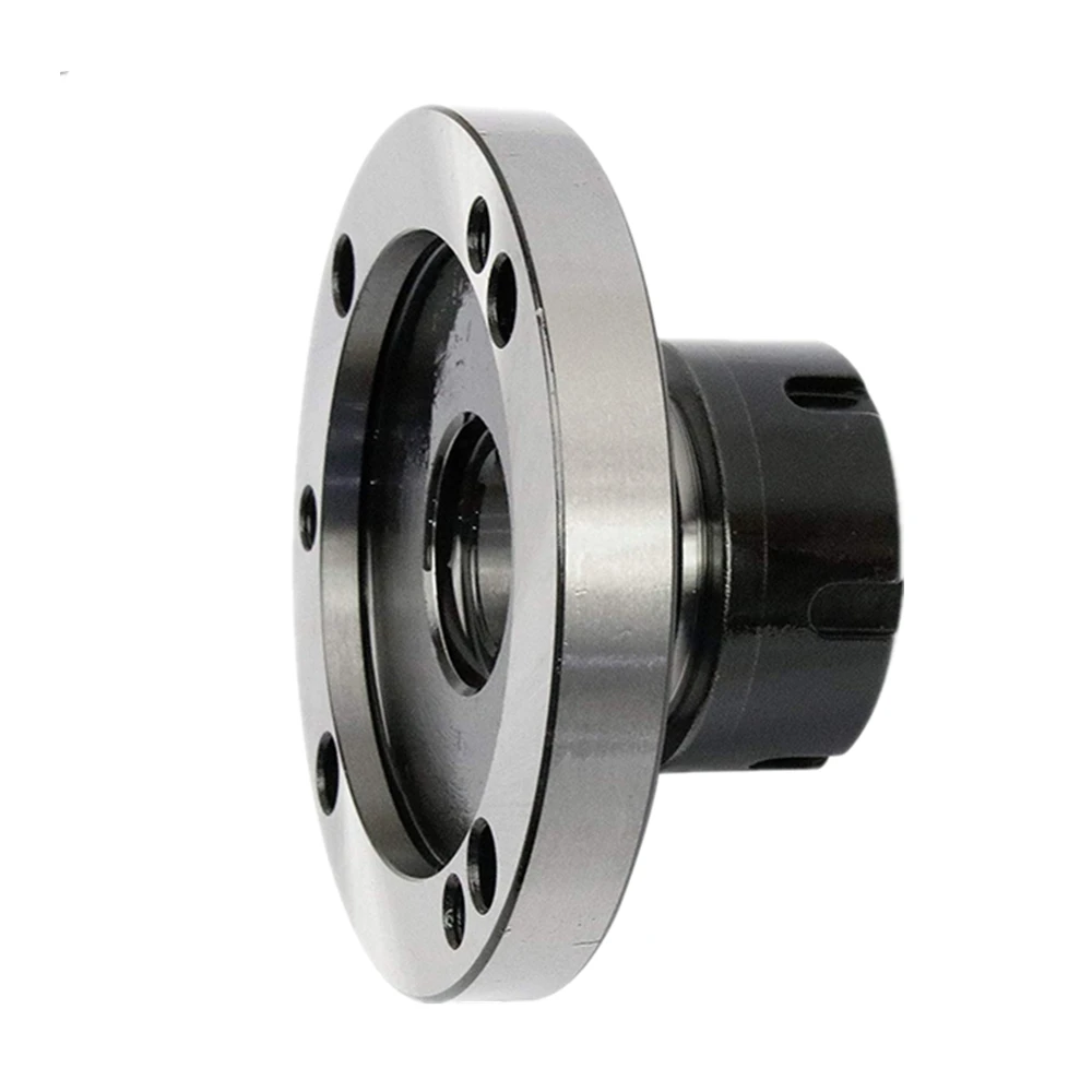 Imagem -02 - Aço Carbono Fixação Chuck Holder Er32 Pinça Alta Precisão Cnc Milling Table Machine Torno Ferramenta 80 mm 100 mm de Diâmetro