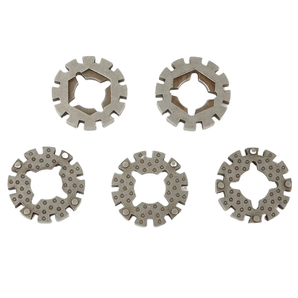 5 Pcs Oscillating Saw Blades Adapters Circular Saw Blades STARLOCK Star Lock Adapter Universal Quick Release Adapters Power Tool