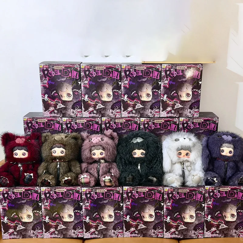 

Original MayMei Rebel Doll Series Plush Blind Box, bag, doll pendant, mysterious box, birthday and New Year Gift for girls