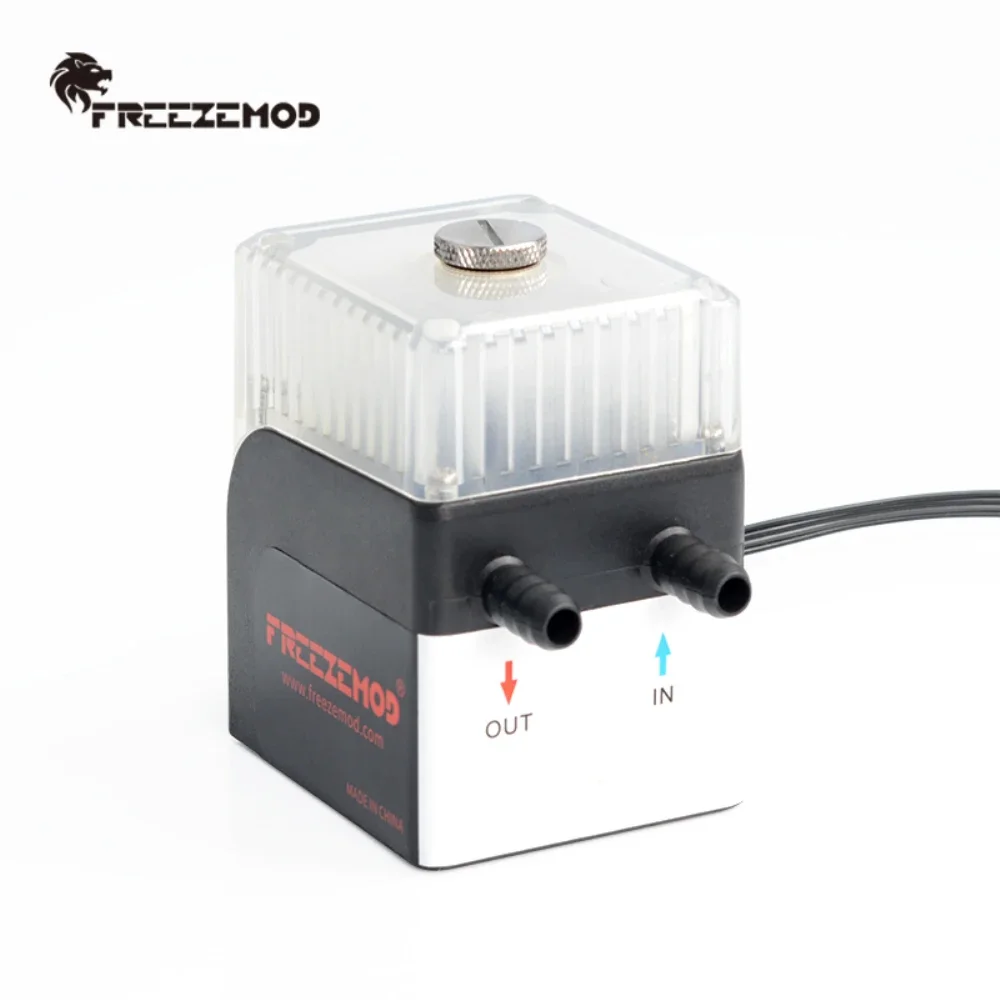 

FREEZEMOD ABS AIO насос с жидкостным охлаждением 6000 л/ч 12 В встроенный бак 3 м головка об/мин керамический подшипник