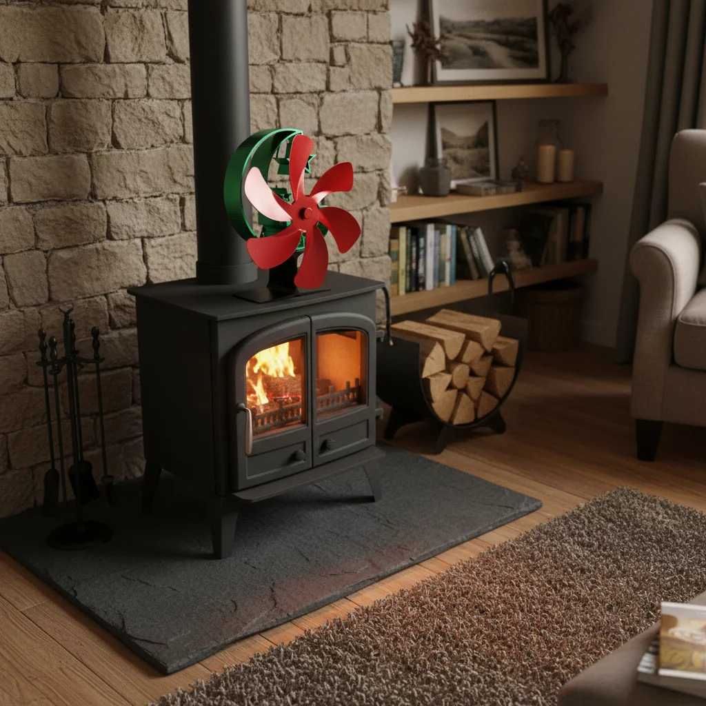 1pc-fireplace-fan-magnetic-mount-wall-mounted-stove-fan-for-wood-burning-fireplace-heat-powered-efficient-air-circulation